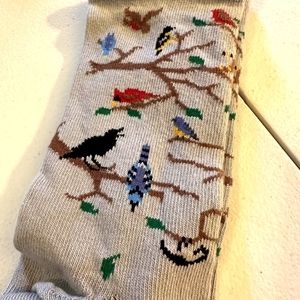 Wheel House Designs socks	Birdwatcher socks  1007